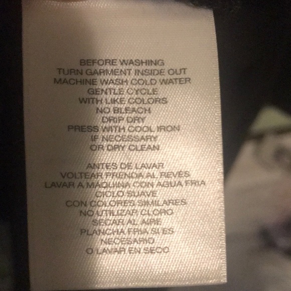 NWT Anne Klein Black Bell sleeve Dress - Picture 7 of 7